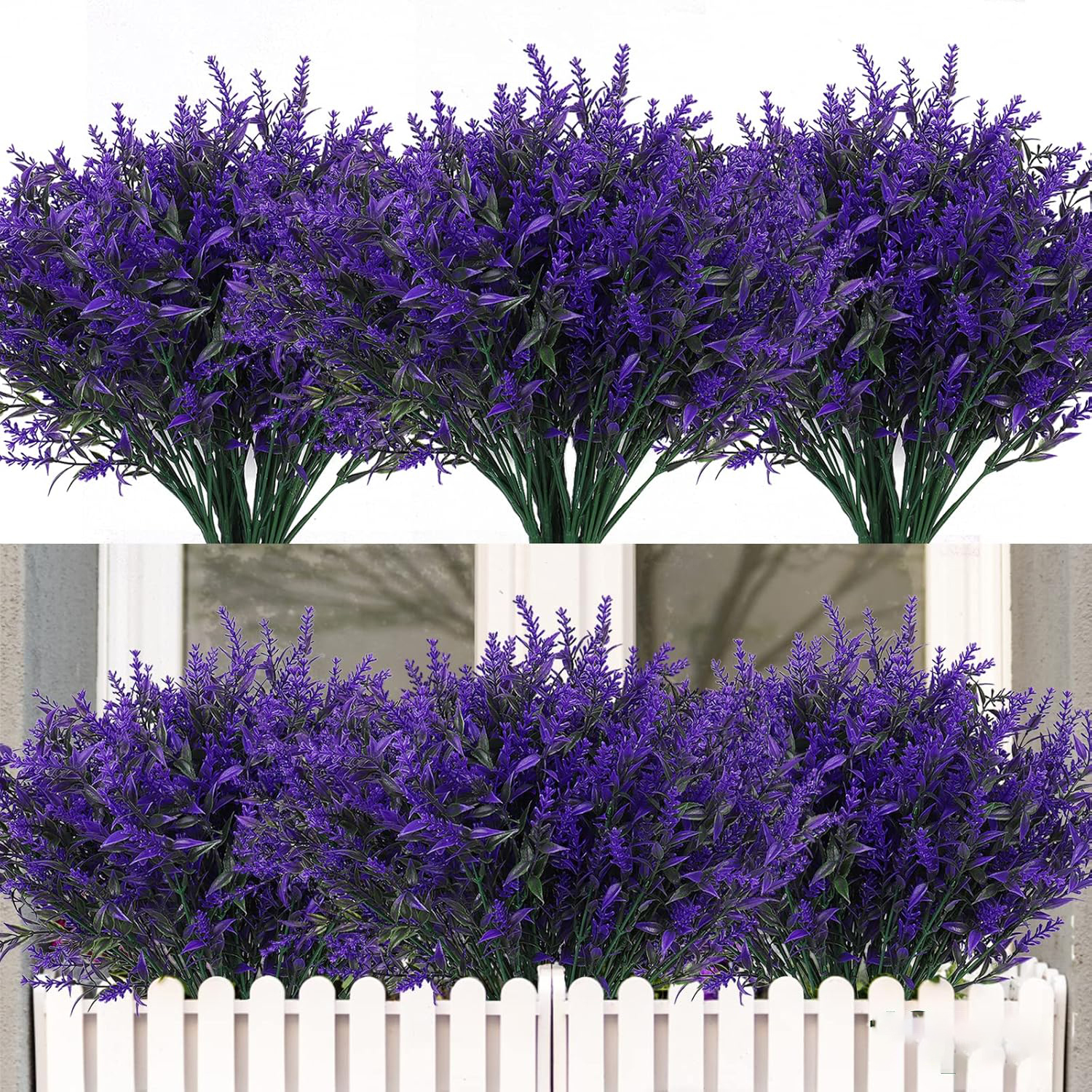Artificial Flowers Plastic Lav - огляд і ціна Bonsai Garden Home