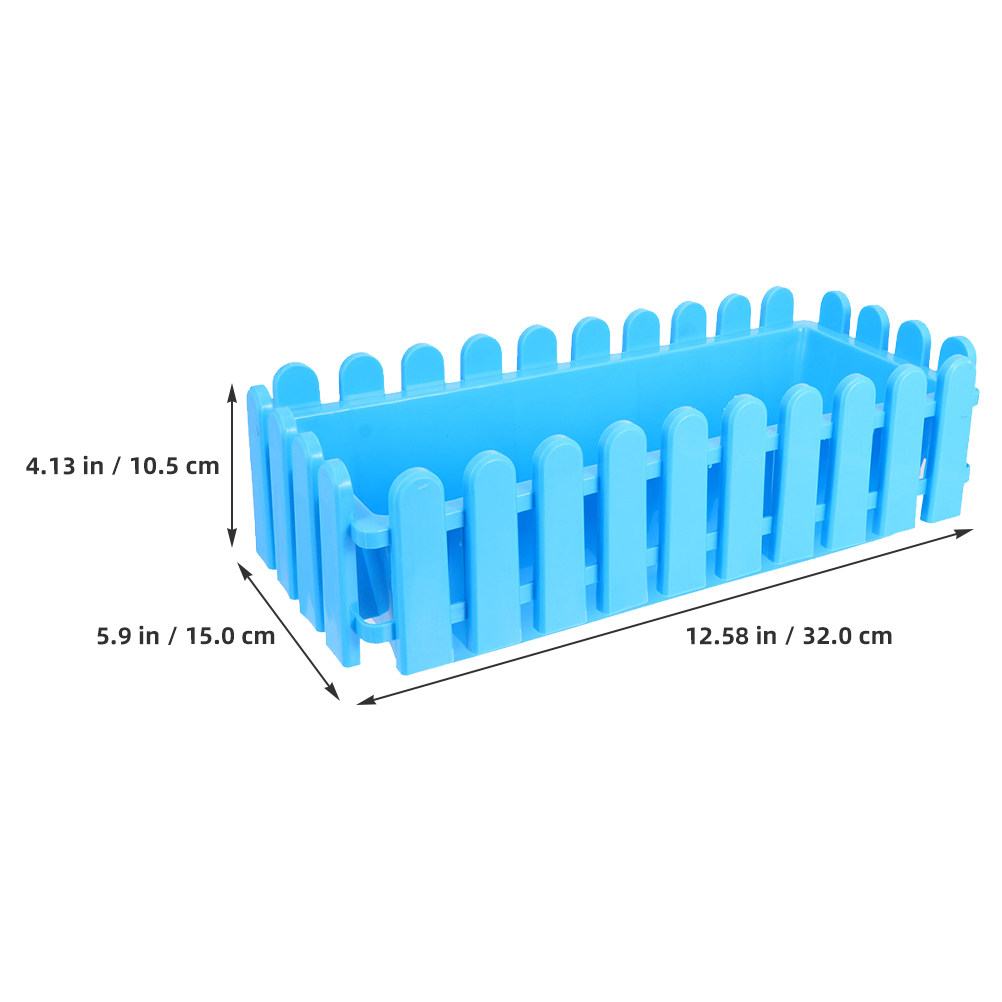 2Pcs Flowerpot Fence Rectangul - огляд і ціна Us Bonsai Garden